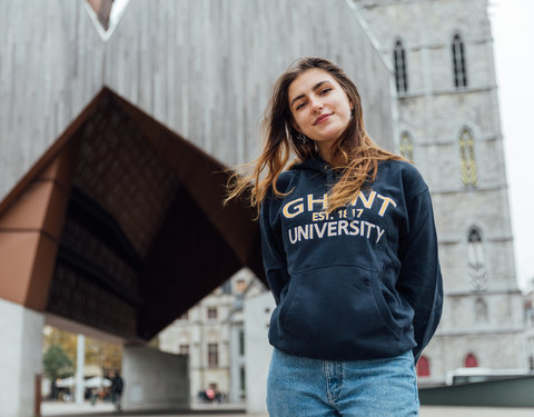 UGent studenten in de stad