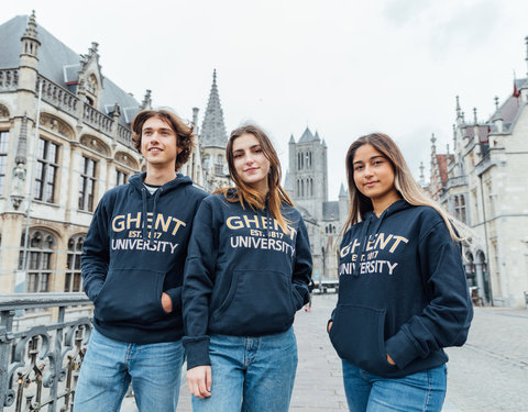 UGent studenten in de stad