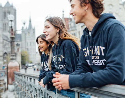 UGent studenten in de stad