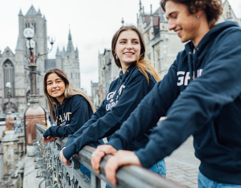 UGent studenten in de stad