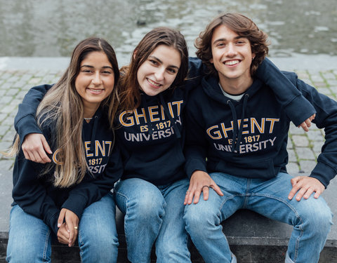 UGent studenten in de stad