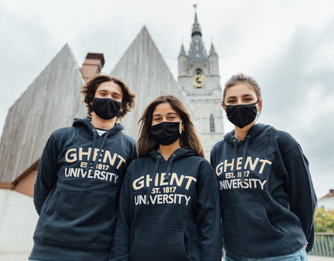 UGent studenten in de stad