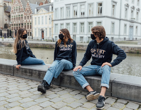 UGent studenten in de stad