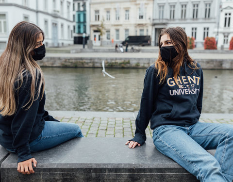 UGent studenten in de stad