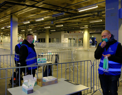 On campus examens in Flanders Expo