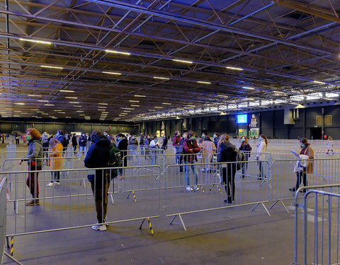 On campus examens in Flanders Expo