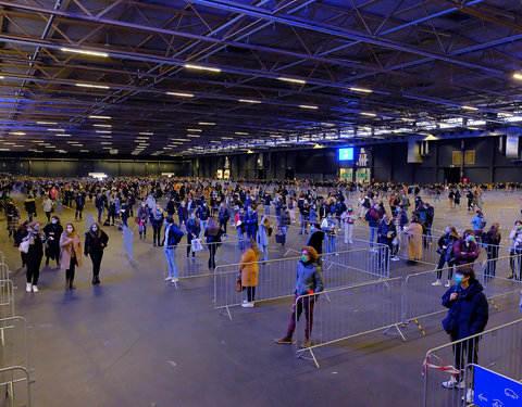 On campus examens in Flanders Expo