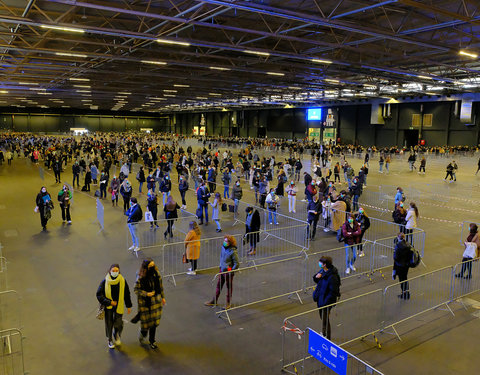 On campus examens in Flanders Expo