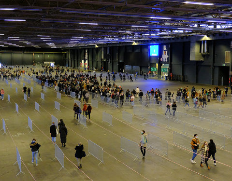 On campus examens in Flanders Expo