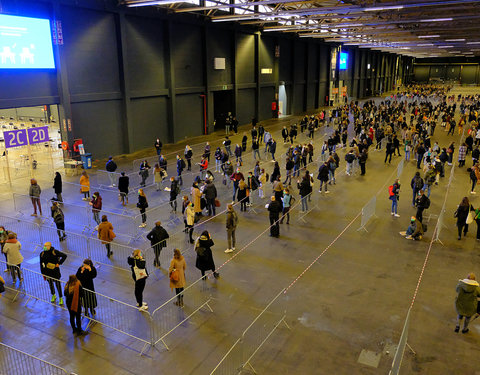 On campus examens in Flanders Expo