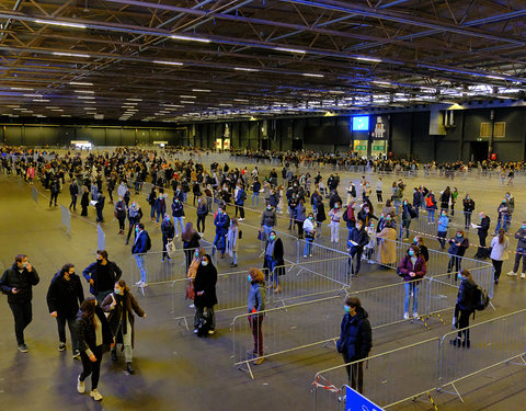 On campus examens in Flanders Expo