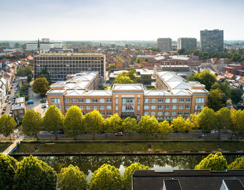 Drone opnamen Campus Coupure