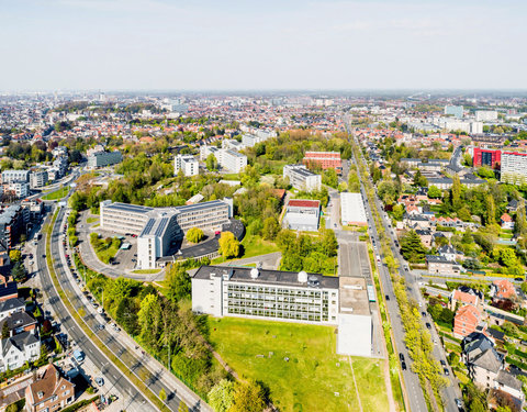 Drone opnamen UGent campussen 2021