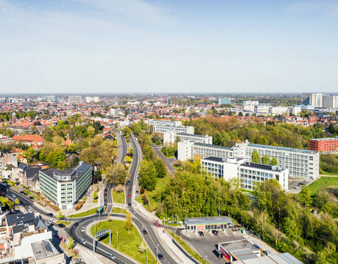 Drone opnamen UGent campussen 2021