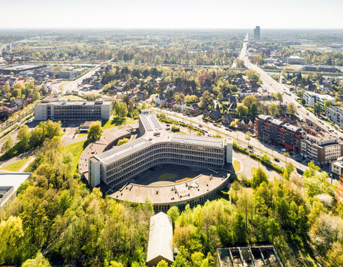 Drone opnamen UGent campussen 2021