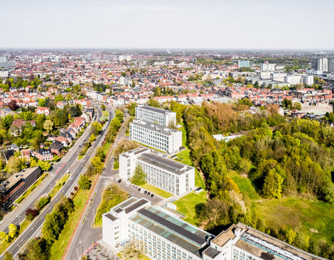 Drone opnamen UGent campussen 2021