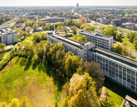 Drone opnamen UGent campussen 2021