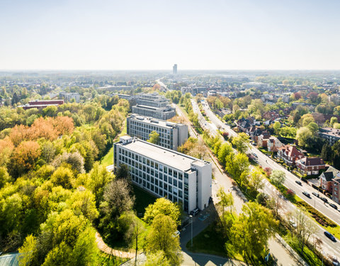 Drone opnamen UGent campussen 2021