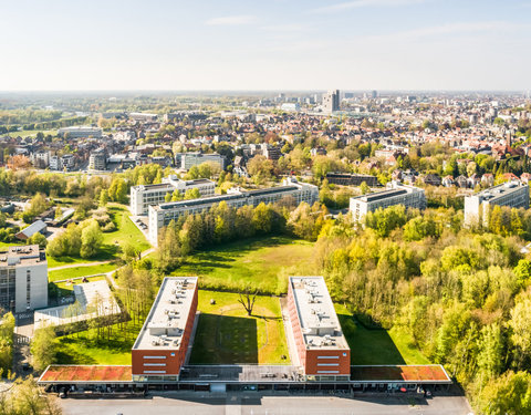 Drone opnamen UGent campussen 2021