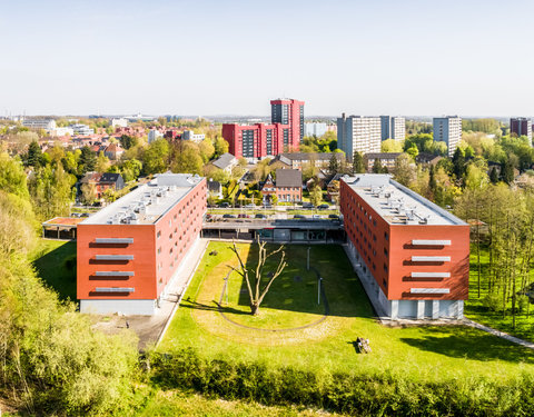 Drone opnamen UGent campussen 2021