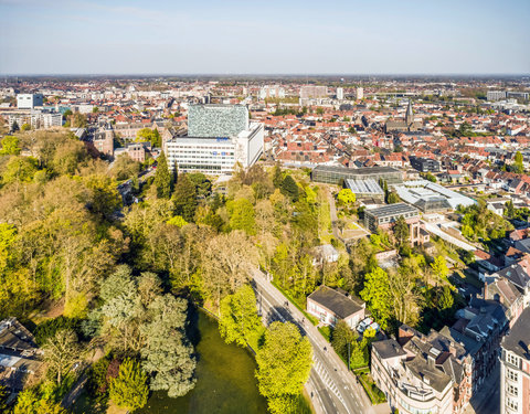 Drone opnamen UGent campussen 2021