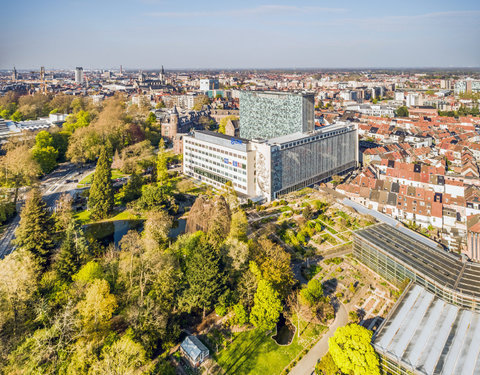 Drone opnamen UGent campussen 2021