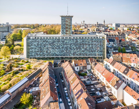 Drone opnamen UGent campussen 2021