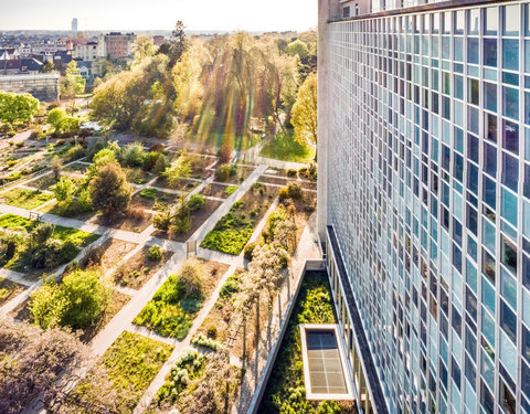 Drone opnamen UGent campussen 2021