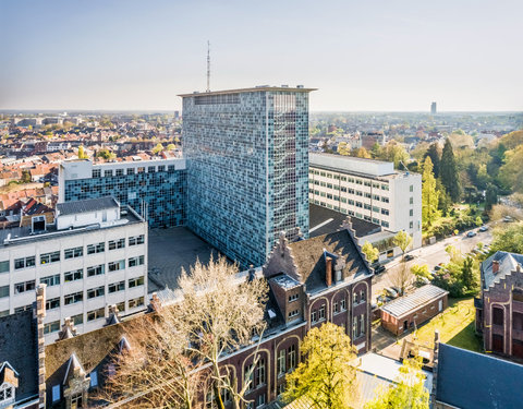 Drone opnamen UGent campussen 2021