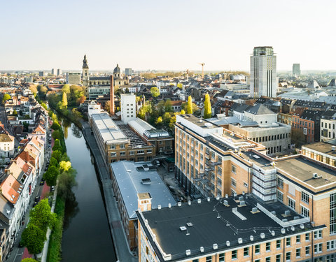 Drone opnamen UGent campussen 2021