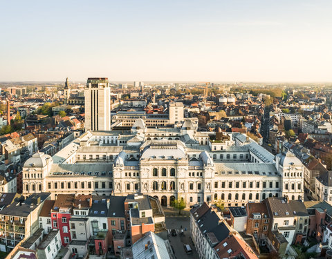 Drone opnamen UGent campussen 2021