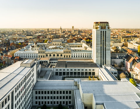 Drone opnamen UGent campussen 2021