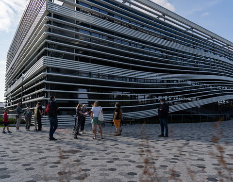 Wandelingen langs het Living Lab Campus Sterre en het Living Lab HOGENT