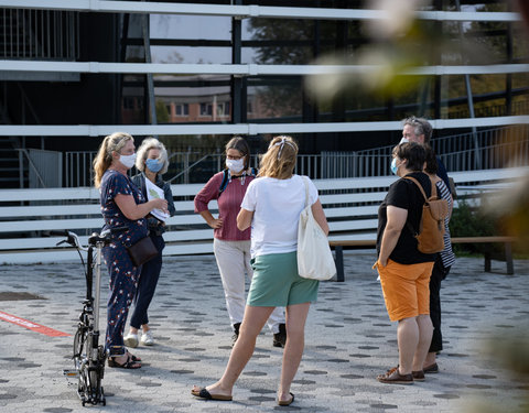 Wandelingen langs het Living Lab Campus Sterre en het Living Lab HOGENT