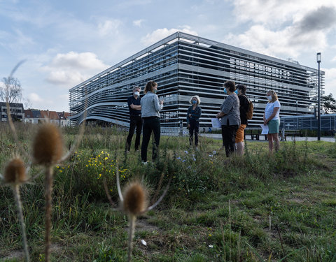 Wandelingen langs het Living Lab Campus Sterre en het Living Lab HOGENT