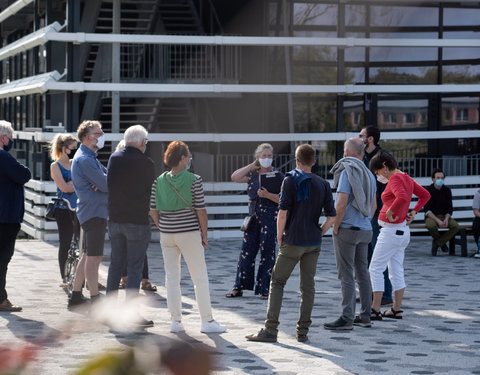 Wandelingen langs het Living Lab Campus Sterre en het Living Lab HOGENT