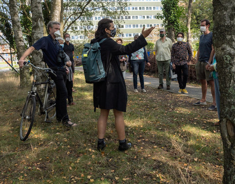 Wandelingen langs het Living Lab Campus Sterre en het Living Lab HOGENT