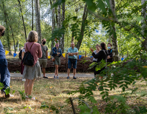 Wandelingen langs het Living Lab Campus Sterre en het Living Lab HOGENT