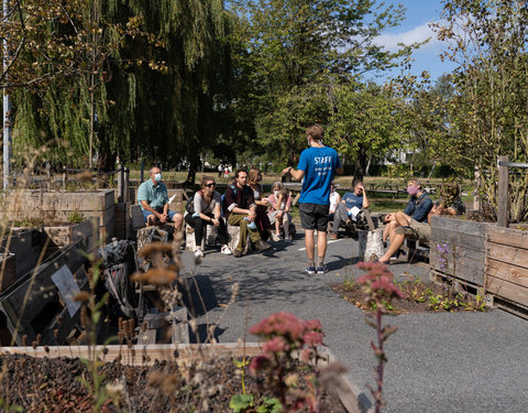 Wandelingen langs het Living Lab Campus Sterre en het Living Lab HOGENT