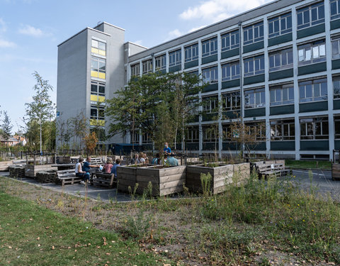 Wandelingen langs het Living Lab Campus Sterre en het Living Lab HOGENT