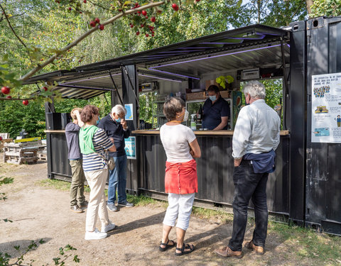 Wandelingen langs het Living Lab Campus Sterre en het Living Lab HOGENT