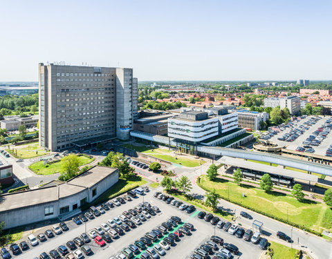 Drone opnamen Campus UZ Gent