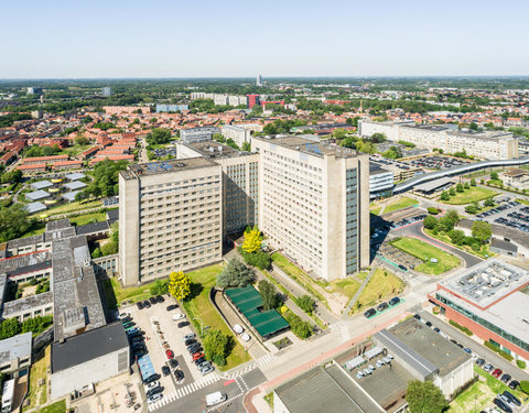 Drone opnamen Campus UZ Gent