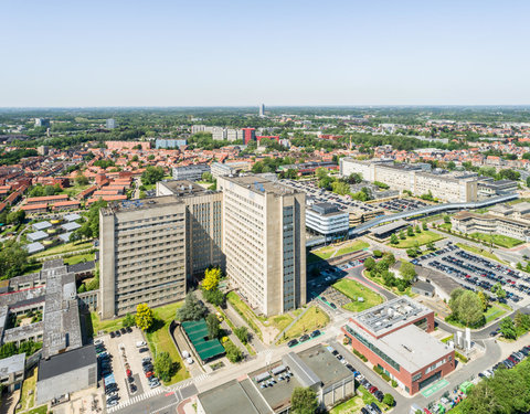 Drone opnamen Campus UZ Gent