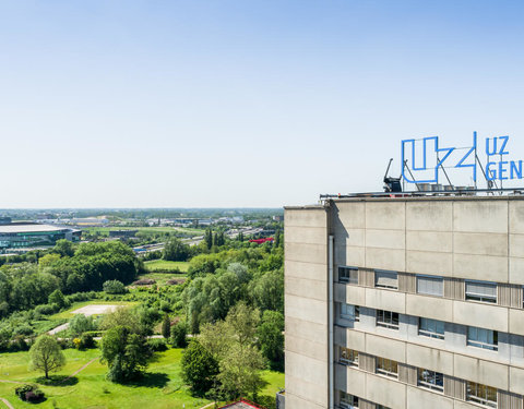 Drone opnamen Campus UZ Gent