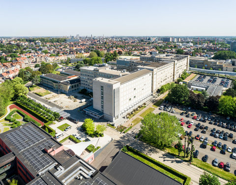 Drone opnamen Campus UZ Gent