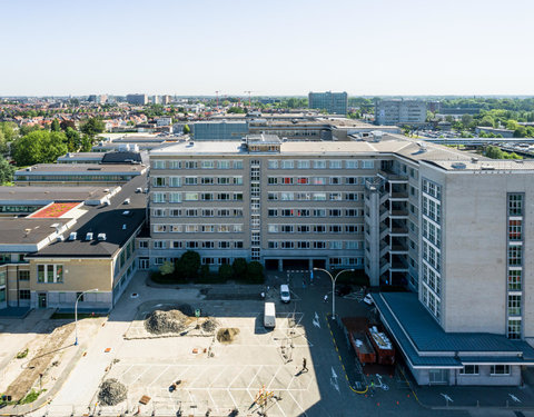 Drone opnamen Campus UZ Gent