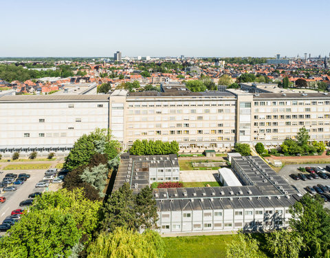 Drone opnamen Campus UZ Gent