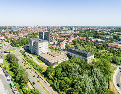 Drone opnamen Campus Heymans