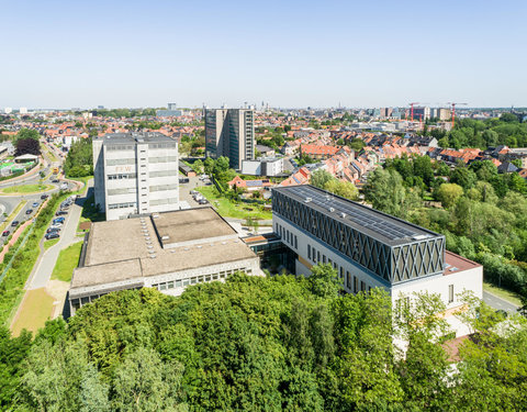 Drone opnamen Campus Heymans